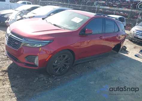 2023 Chevrolet Equinox Fwd Rs from USA, damaged, VIN 3GNAXMEG7PS123060